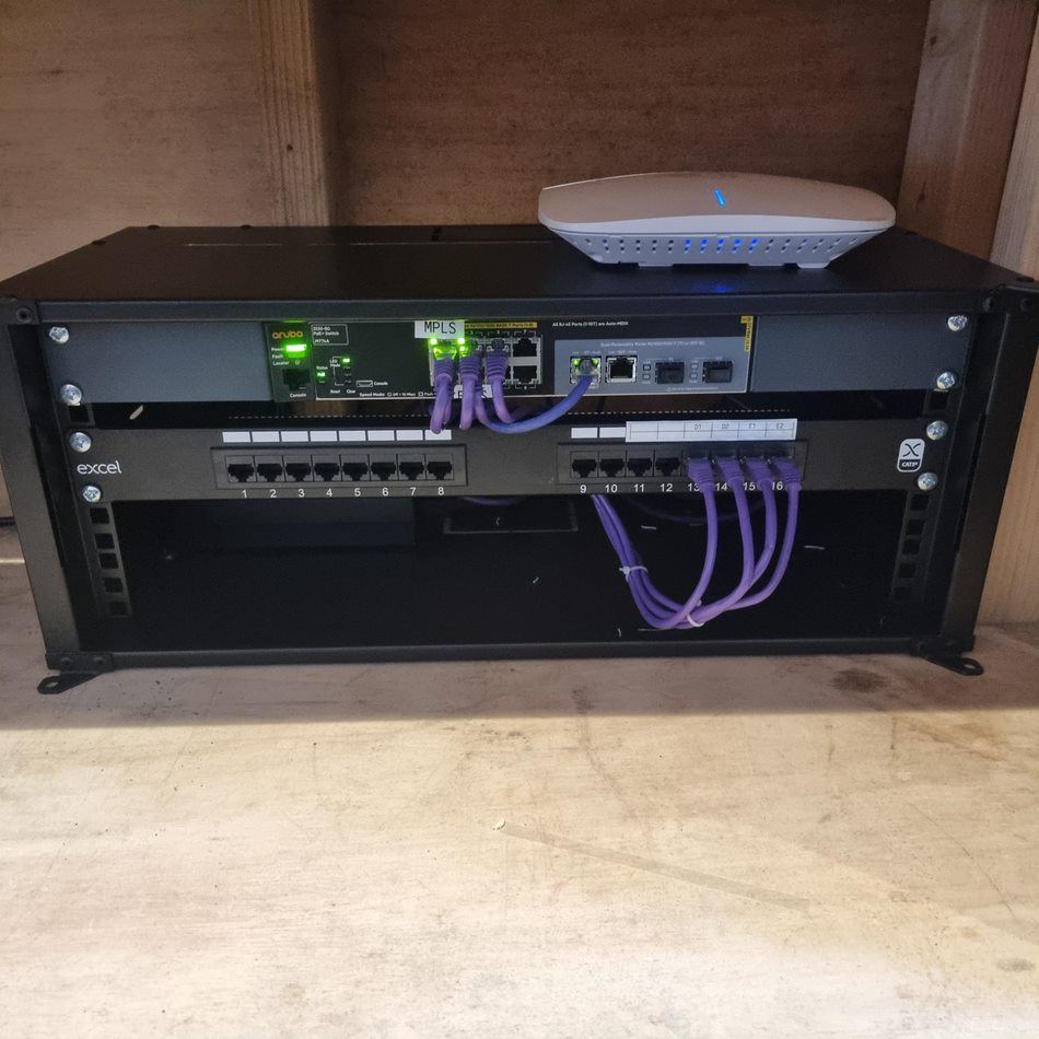 UniFi network and PoE switching